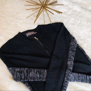 Michael Stars Knit Moto Jacket Size Small/Medium